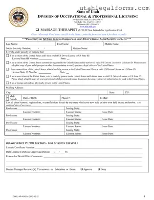 Fill a Valid Dopl Ap 059 Template